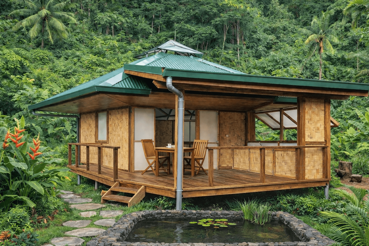 Bungalow géodésique